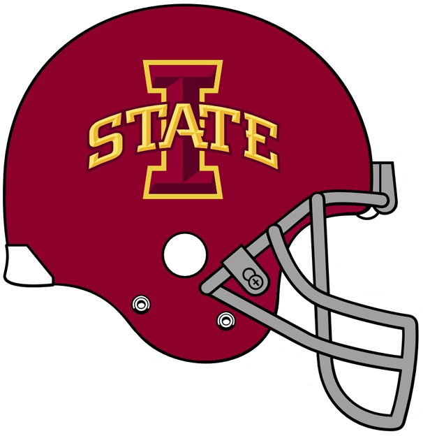 Iowa State Cyclones 2007-Pres Helmet iron on paper